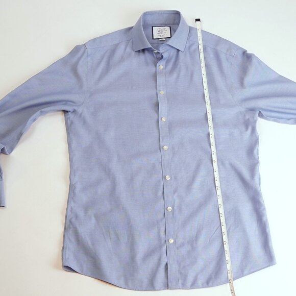 Charles Tyrwhitt Light Blue Dress Shirt - Picture 6 of 6